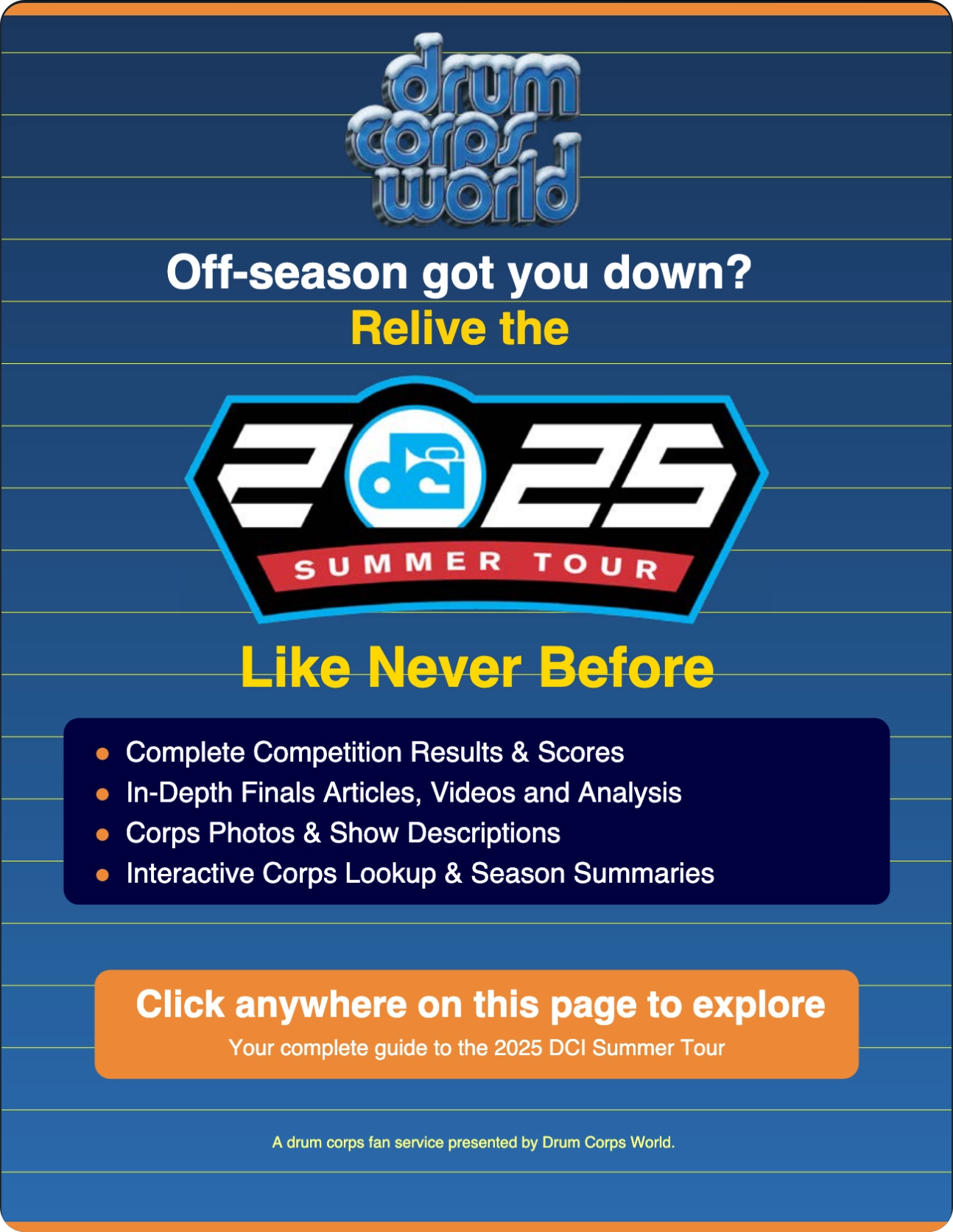 Relive the DCI 2025 Season